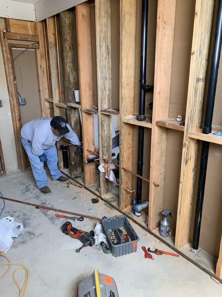 Commercial rough-in plumbing for Commercial Plumbing in Lansdale
